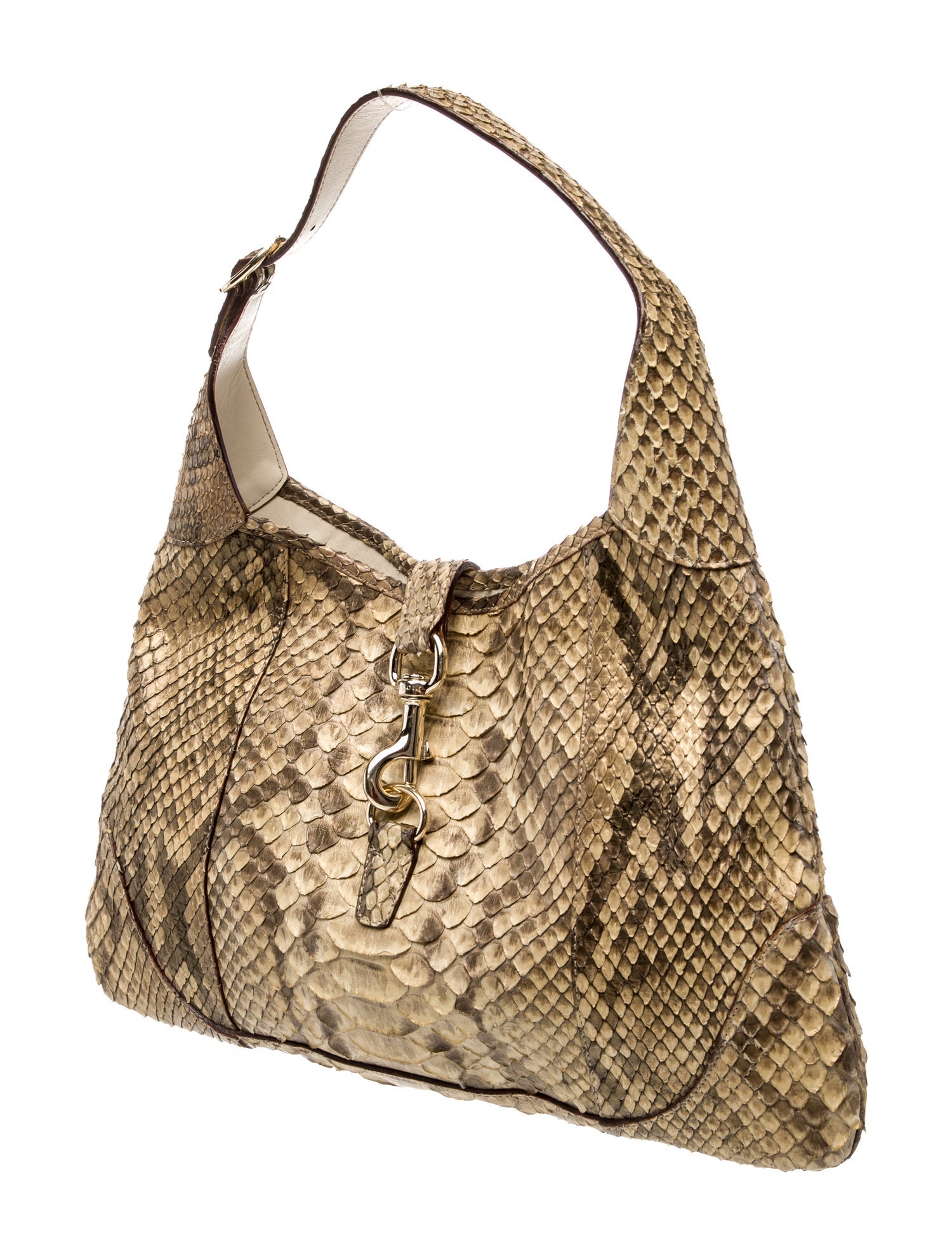 Gucci Python Jackie O Bouvier Medium